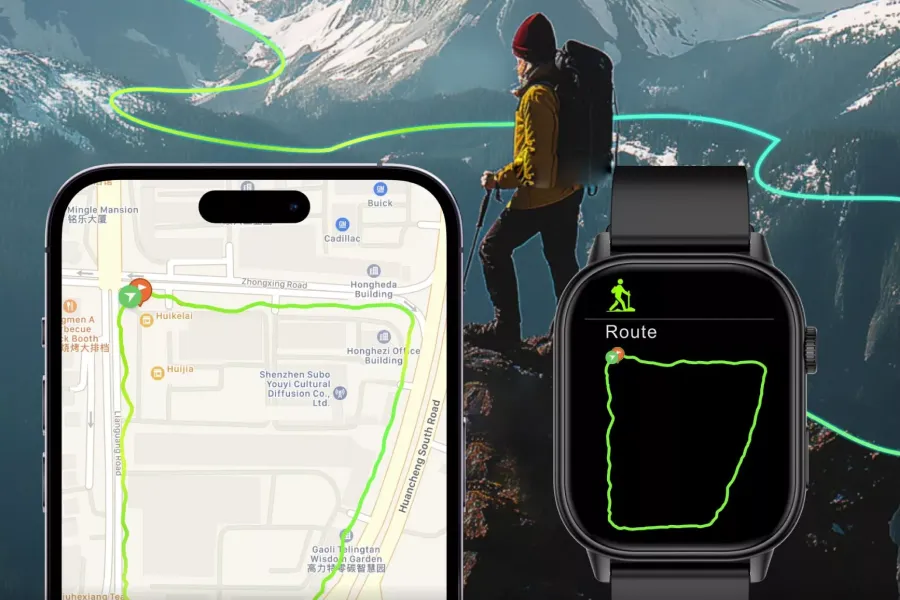 Fitness Tracker Watch with GPS
