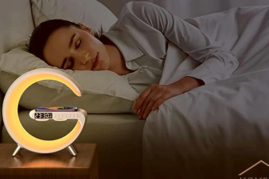 Multi-Function Clock with Wireless Charging